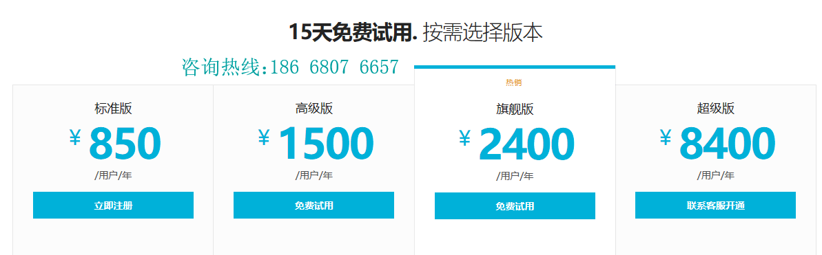 一(yi)套CRM係(xi)統多(duo)少錢